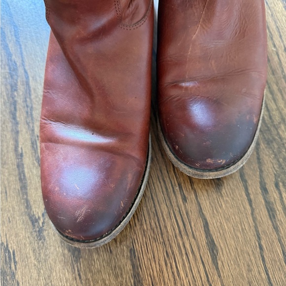 FRYE Melissa button extended calf Knee-High Boots - Picture 3 of 7